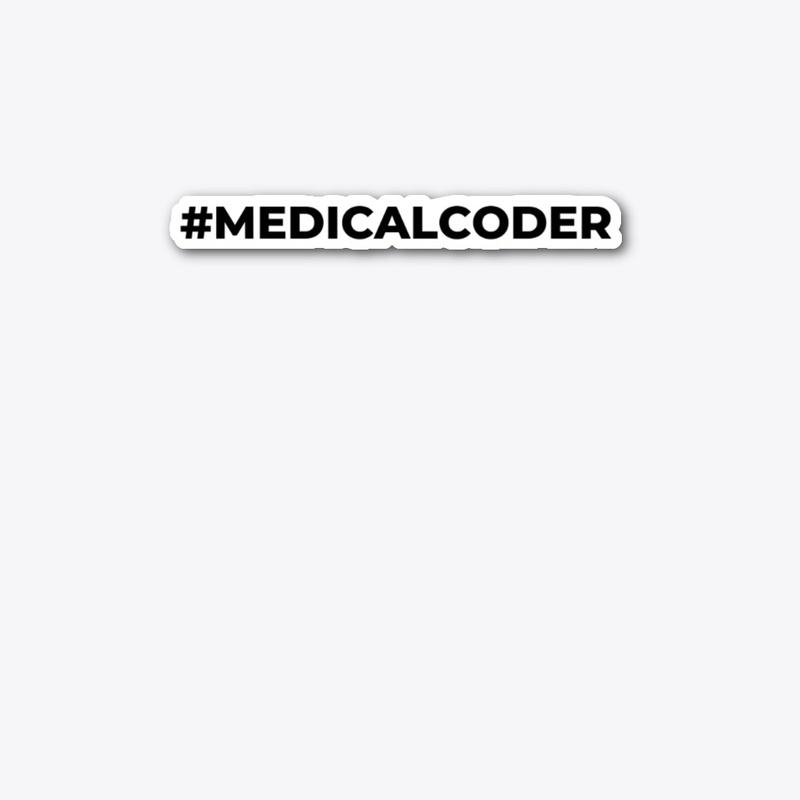 #medicalcoder black text