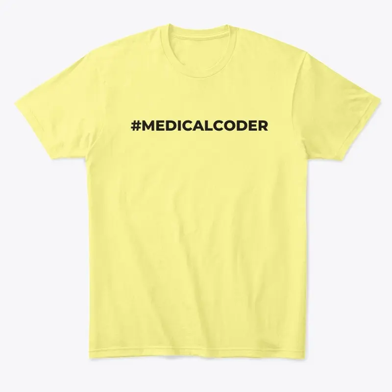 #medicalcoder black text